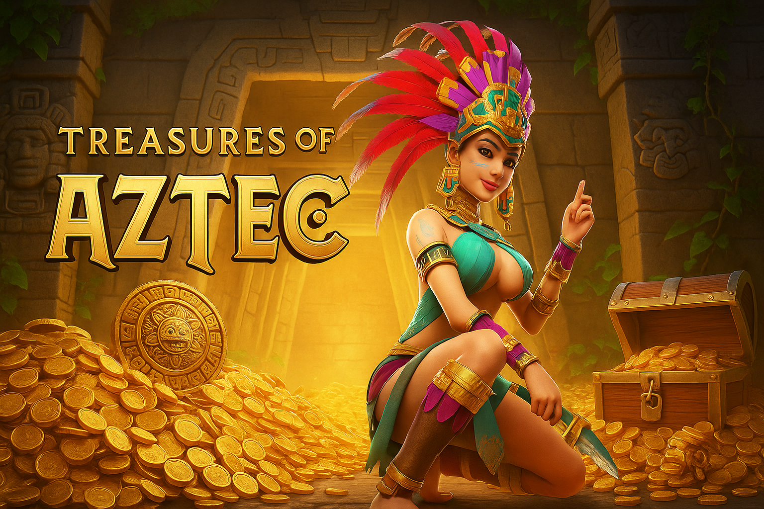 Treasures of Aztec CF789 trò chơi nổ hũ hấp dẫn